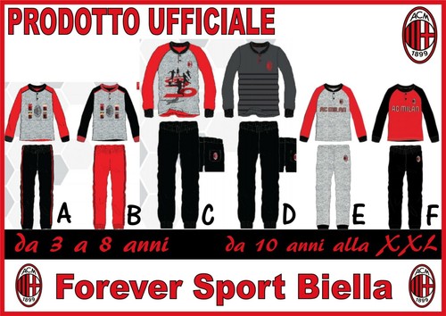 Pigiama milan originale - ac,